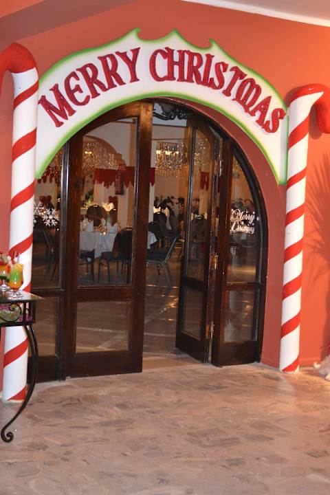 Weihnachtseingang Arabia Azur Resort