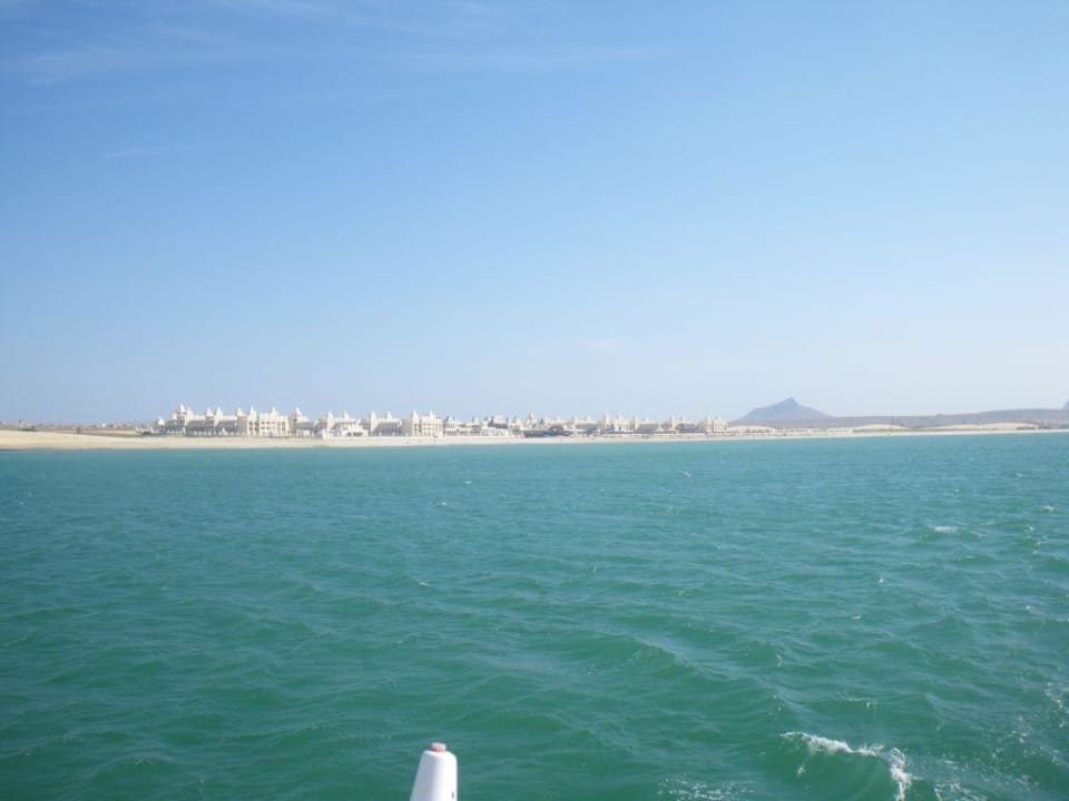 Hotel vom Meer aus gesehen Hotel Riu Karamboa