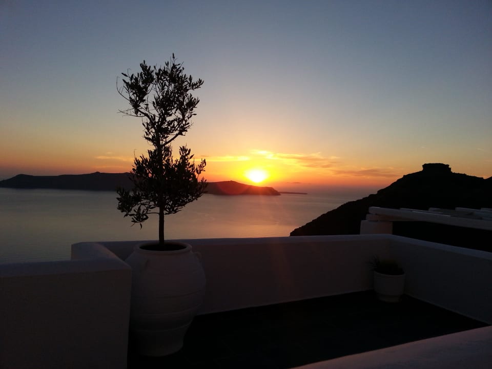 Sonnenuntergang Hotel Agali Houses