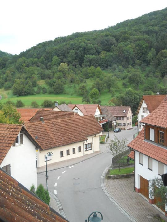 Aussicht vom Zimmer  Landhaus Rössle