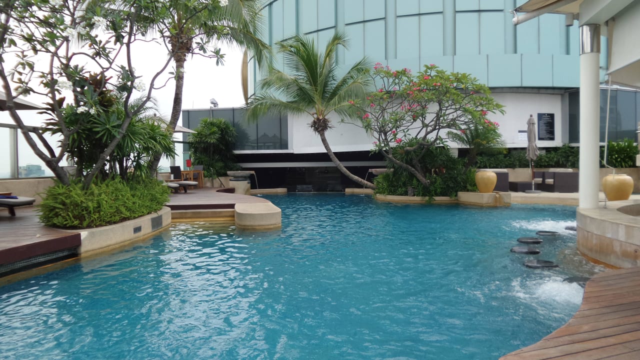 Pool auf der Dachterrasse InterContinental Bangkok
