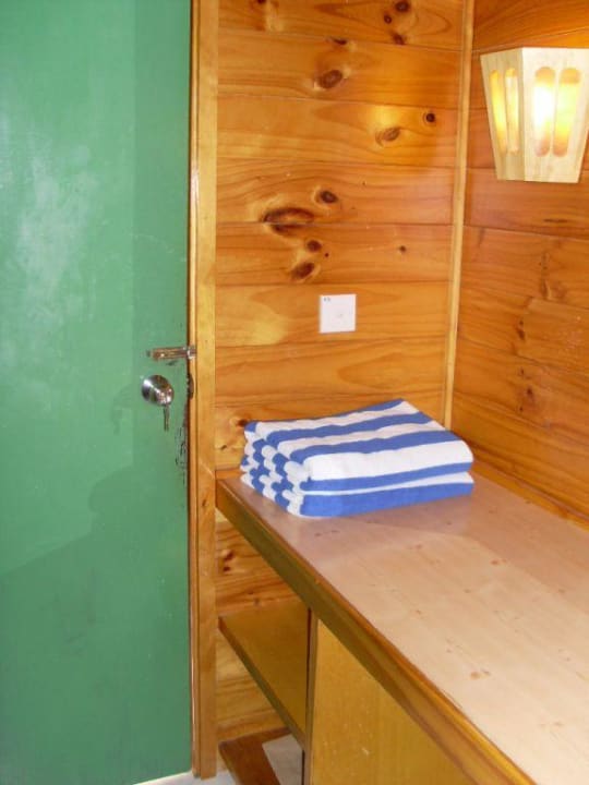 Tür zum offenen Bad Beach-Villa Nr. 214 Meeru Maldives Resort Island