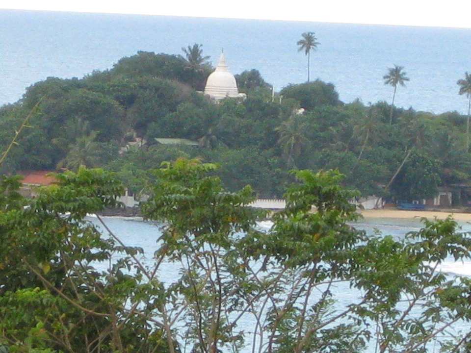 Blick von der Terrasse Hotel Panorama