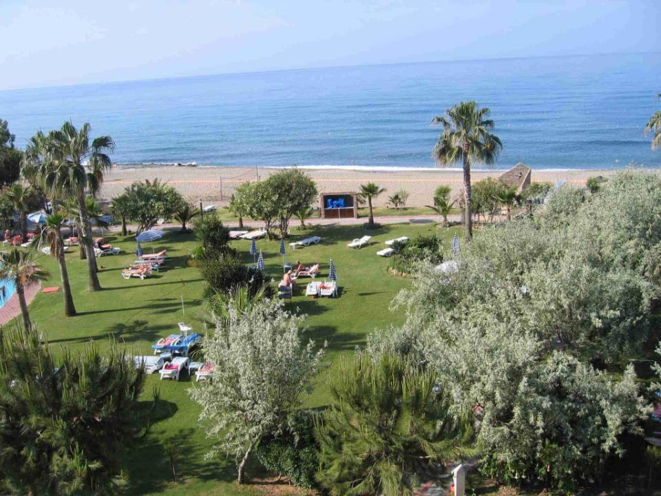 Aussicht vom Zimmer MC Beach Park Resort Hotel