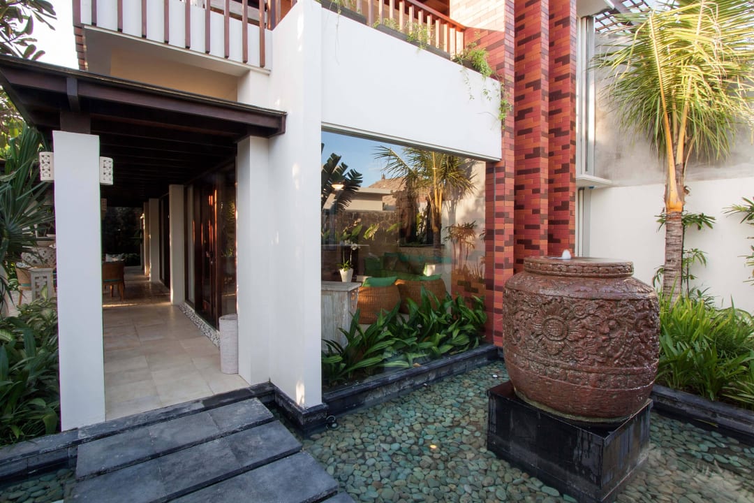 Anggrek Four Bedroom Pool Villa Bedroom Entrance The Royal Purnama Luxury Villas - Adults Only