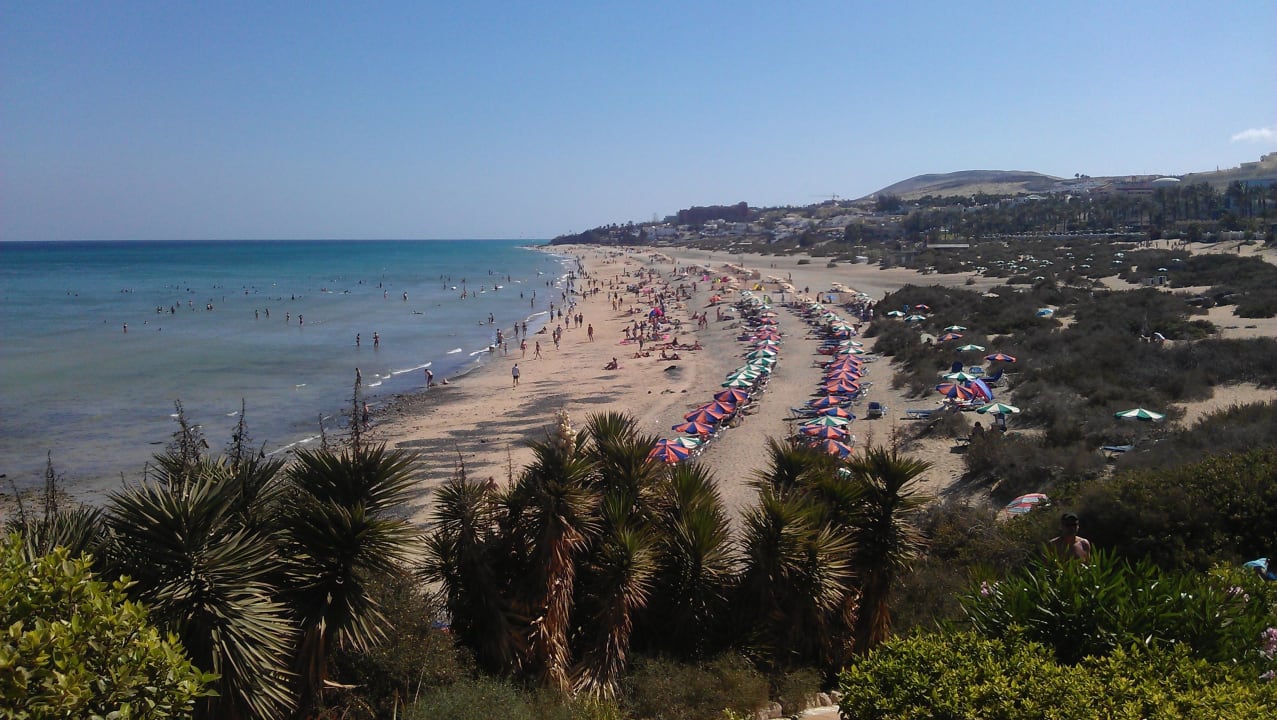 Blick aus dem Zimmer Richtung Morre Jable SBH Hotel Taro Beach