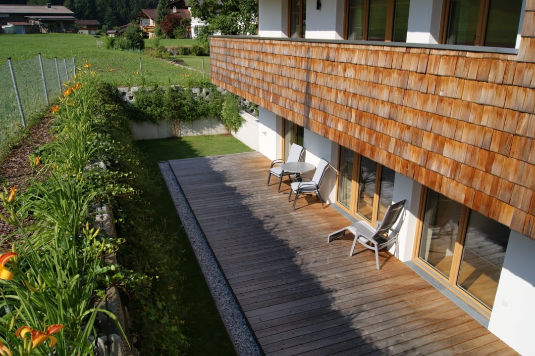 Gartenanlage Apart Mountain Lodge Mayrhofen