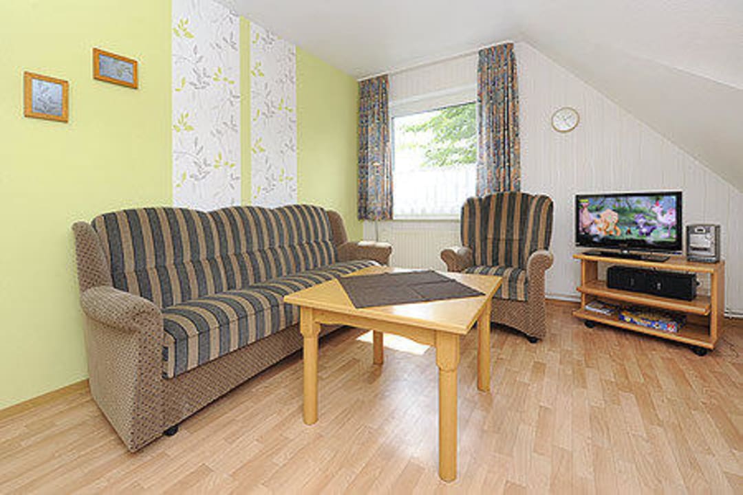 Wohnzimmer, Wohnung "oben links" Haus Passat