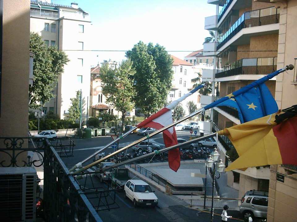 Aussicht aus dem Zimmer Hotel Festival