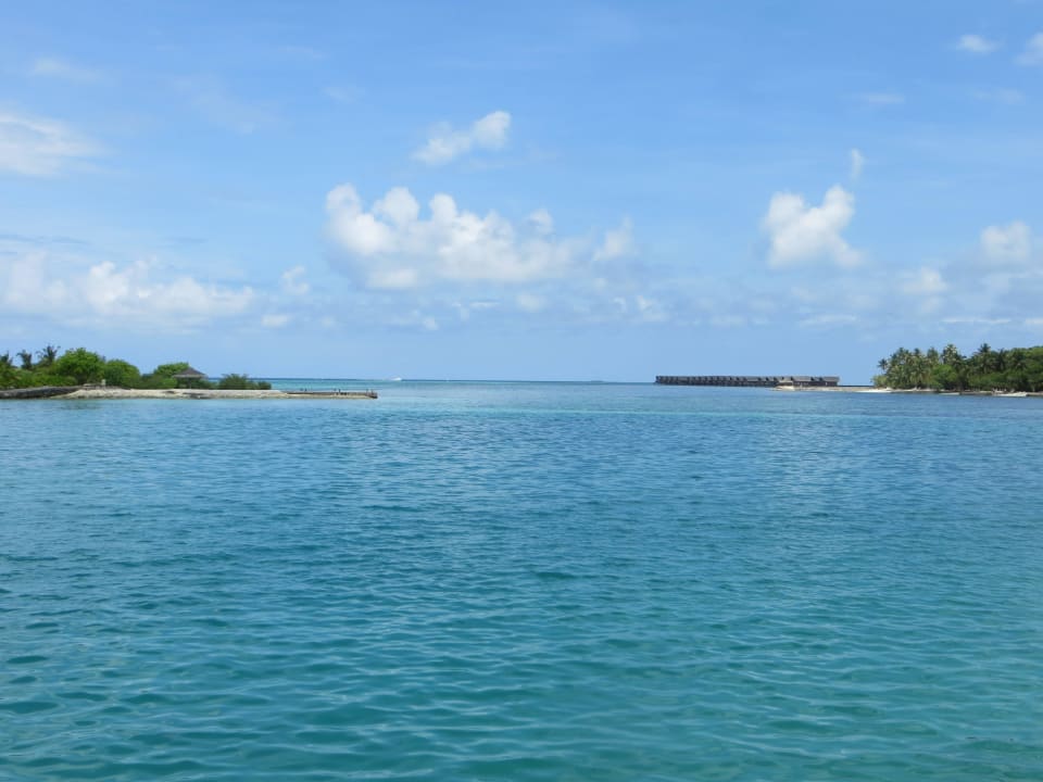Eindrücke vom Boots Anlegesteg Adaaran Select Hudhuran Fushi - Premium All Inclusive