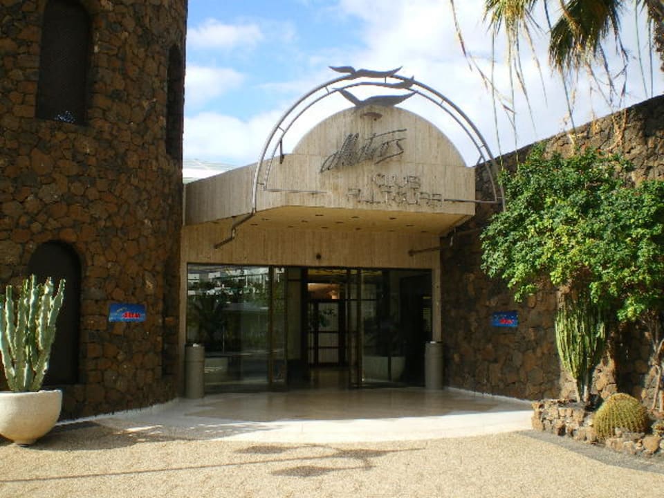 Eingang Hotel Albatros allsun App.-Hotel Albatros