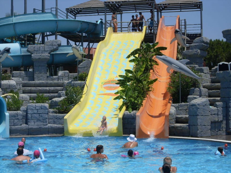 Pool mit Rutschen Megasaray Club Belek