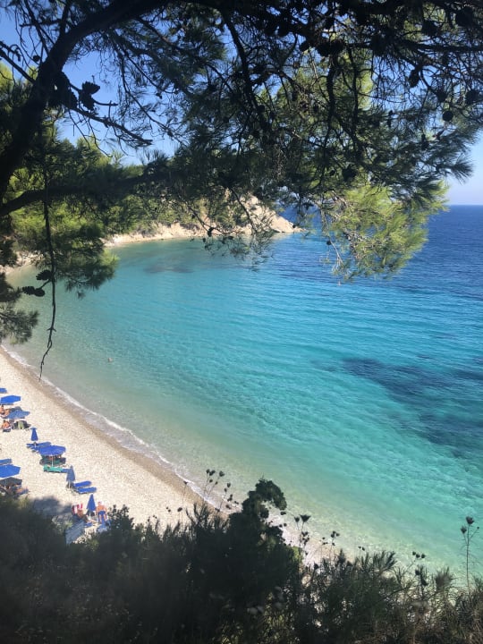 Ausblick Pension Lemonakia Beach