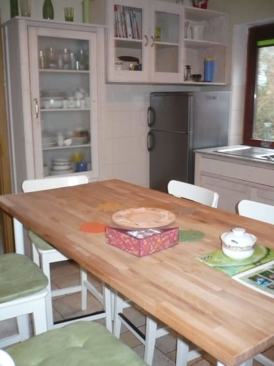 Sitzplatz für 6 Personen in der Küche Ferienhaus Eden