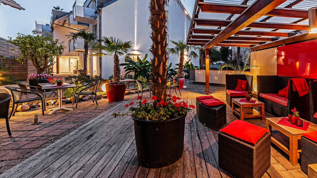 Gartenanlage Hotel Volapük