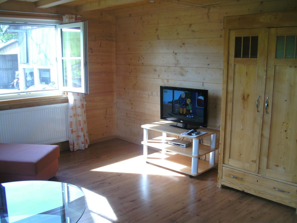 Wohnzimmer Ferienhof Hölzler FeWo