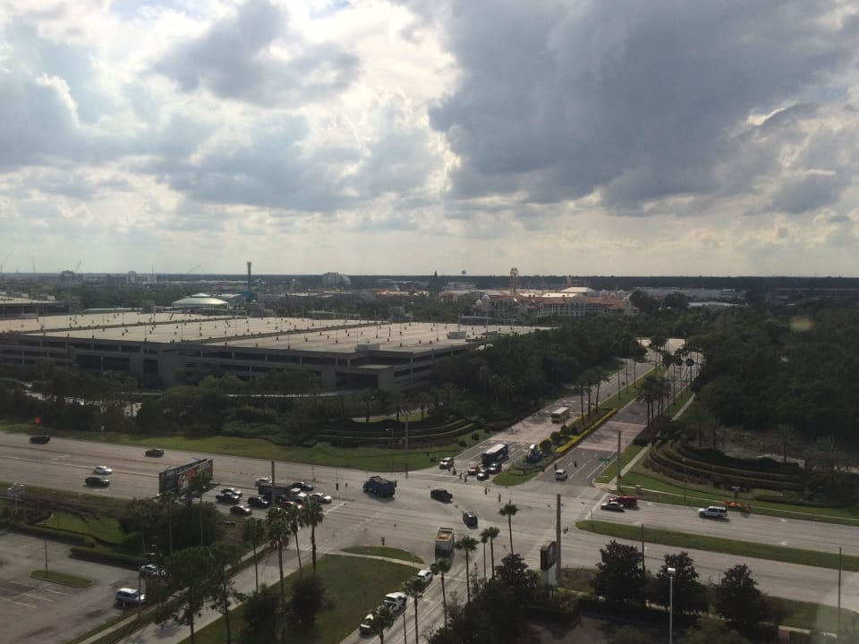 Ausblick vom Hotelzimmer aus Doubletree Hotel at the Entrance to Universal Orlando