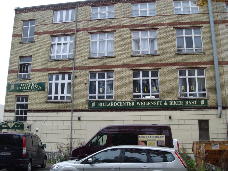 Aussen pfui, innen ok Hotel Fortuna