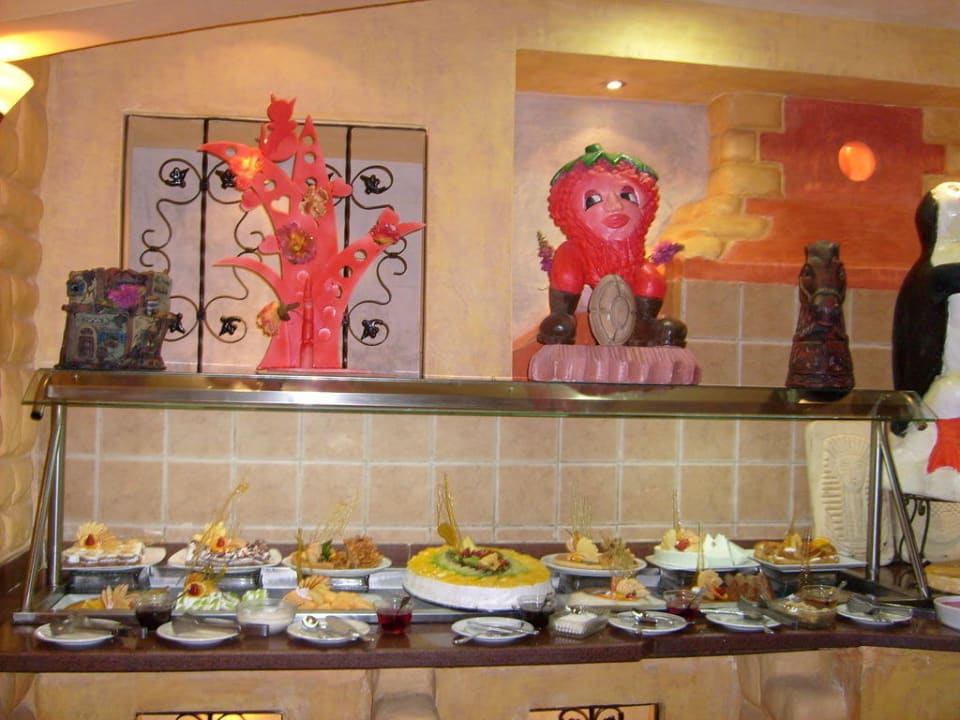 Dessertbuffet  Pickalbatros Alf Leila Wa Leila Resort - Neverland Hurghada