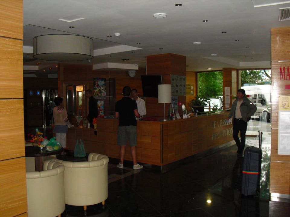 Rezeption Hotel Sea Breeze