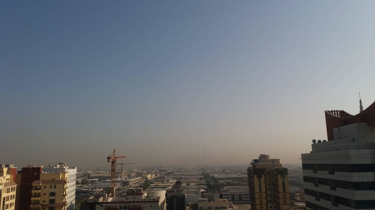 Ausblick vom Dachgeschoss Citymax Hotel Al Barsha