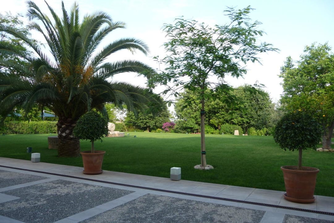 Garten vorm Hotel Hort de Cas Missèr