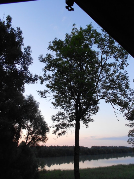 Abend Ausblick auf den Inn Pension Salzingerhof