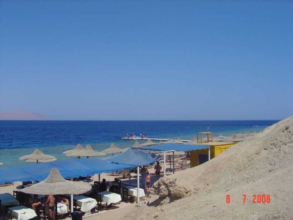 Widok na plażę Sultan Gardens Resort