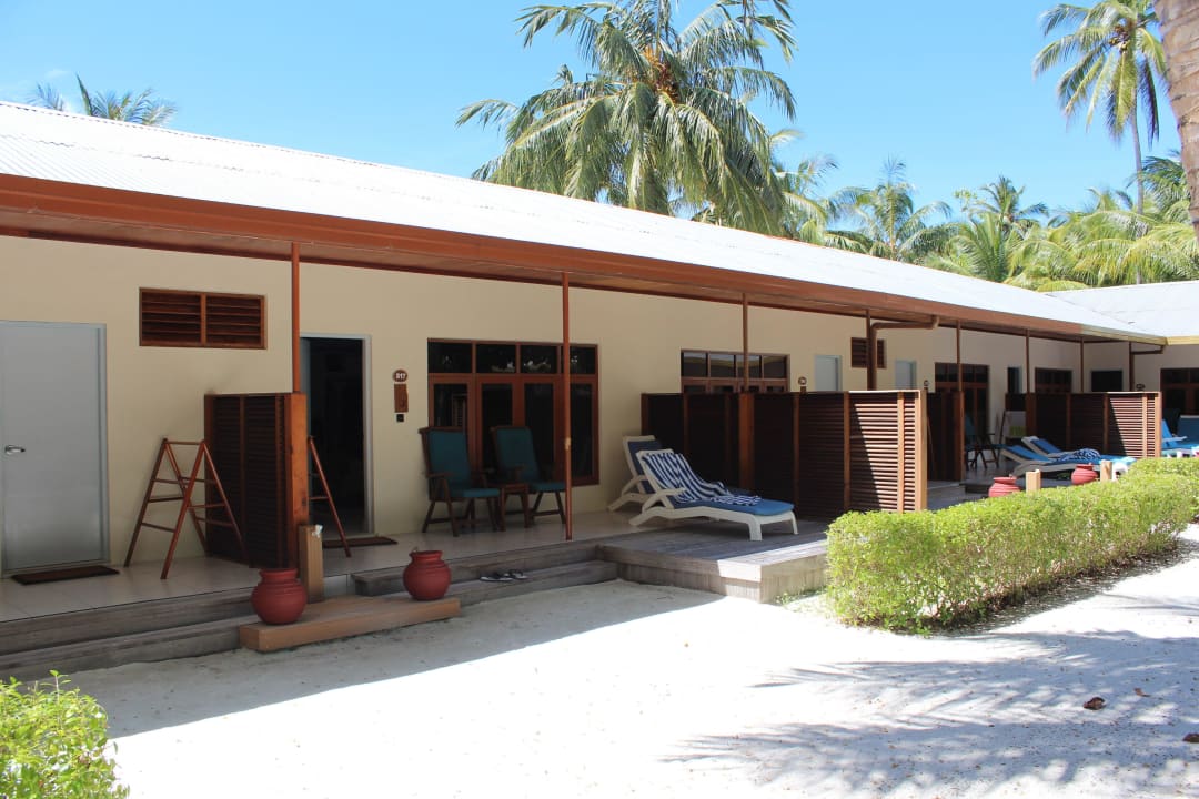 Außenansicht Gardenroom Meeru Maldives Resort Island