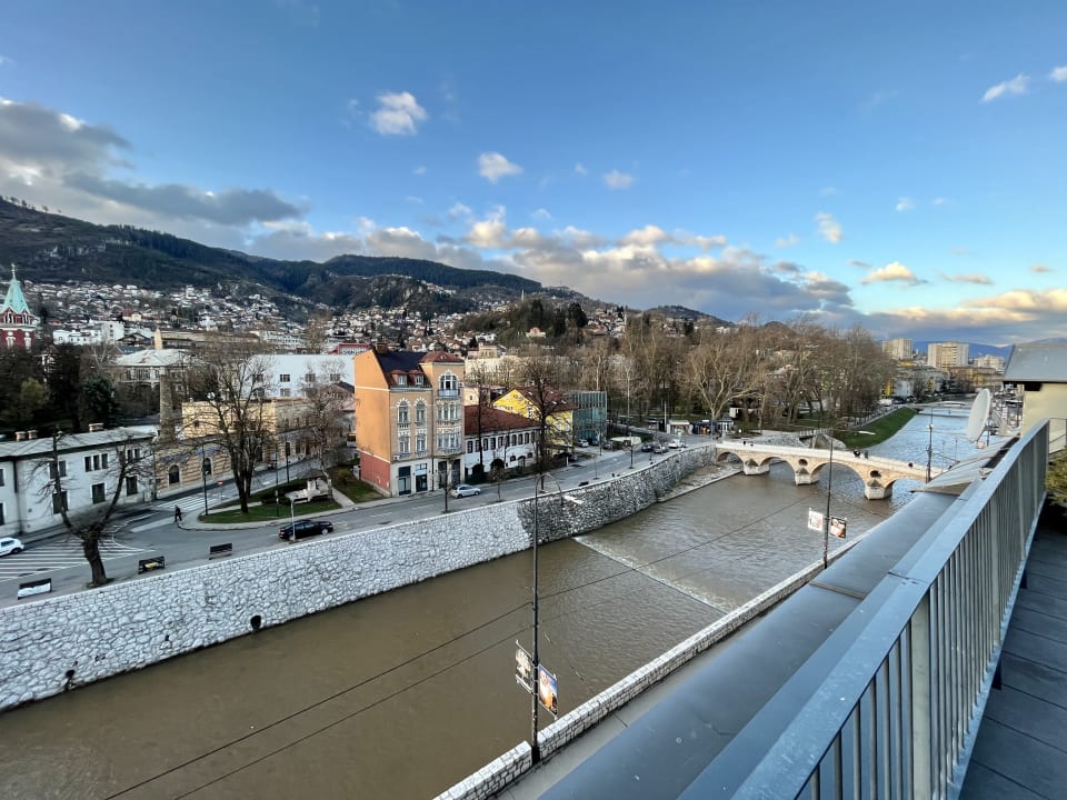 Ausblick Hotel President Sarajevo