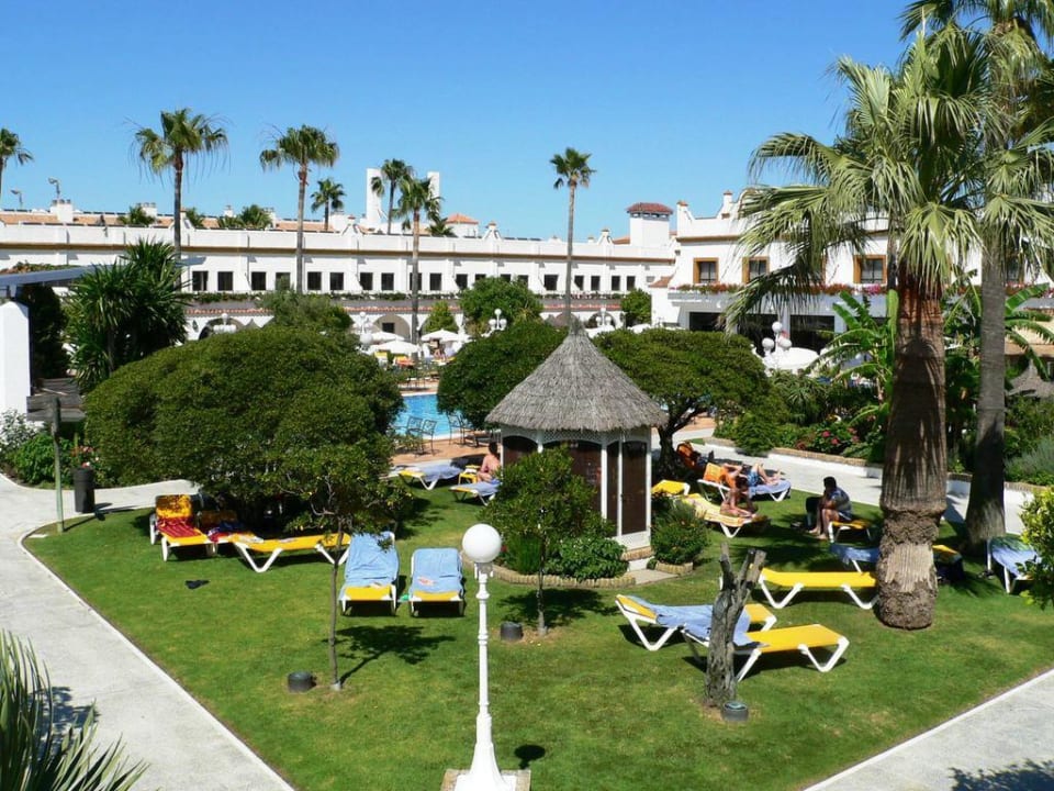 Innenhof  Hotel Playa de la Luz
