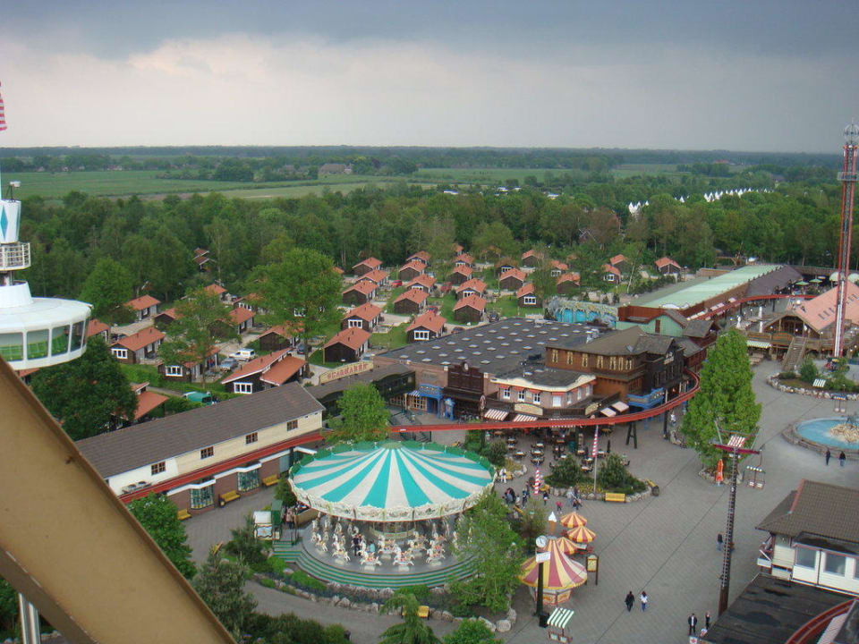 Aussicht vom Riesenrad Freizeit- & Ferienpark Slagharen