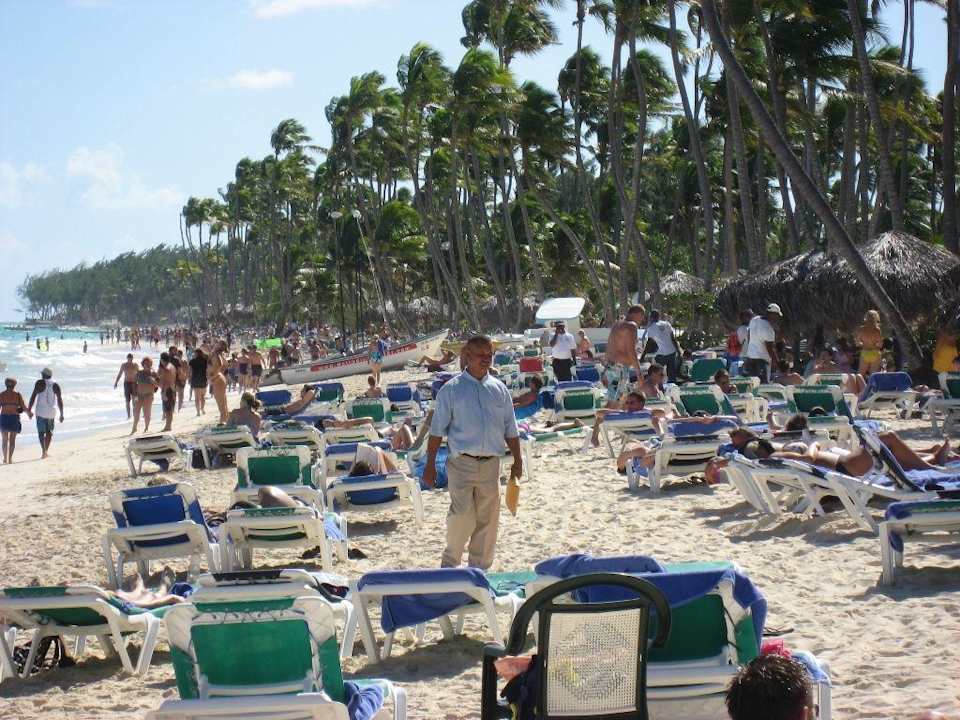 Der "einsame Traumstrand" mit Sardinen-Feeling Grand Palladium Select Bávaro Resort & Spa