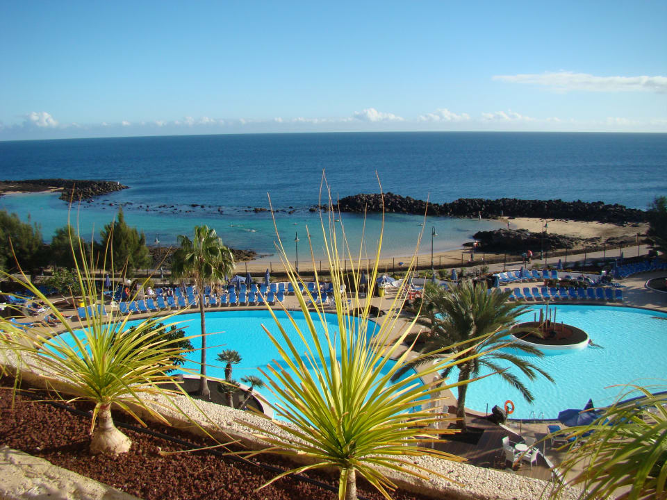 Blick vom Zimmer Hotel Grand Teguise Playa