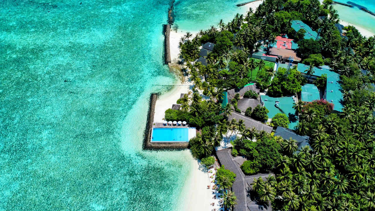 Außenansicht Summer Island Maldives