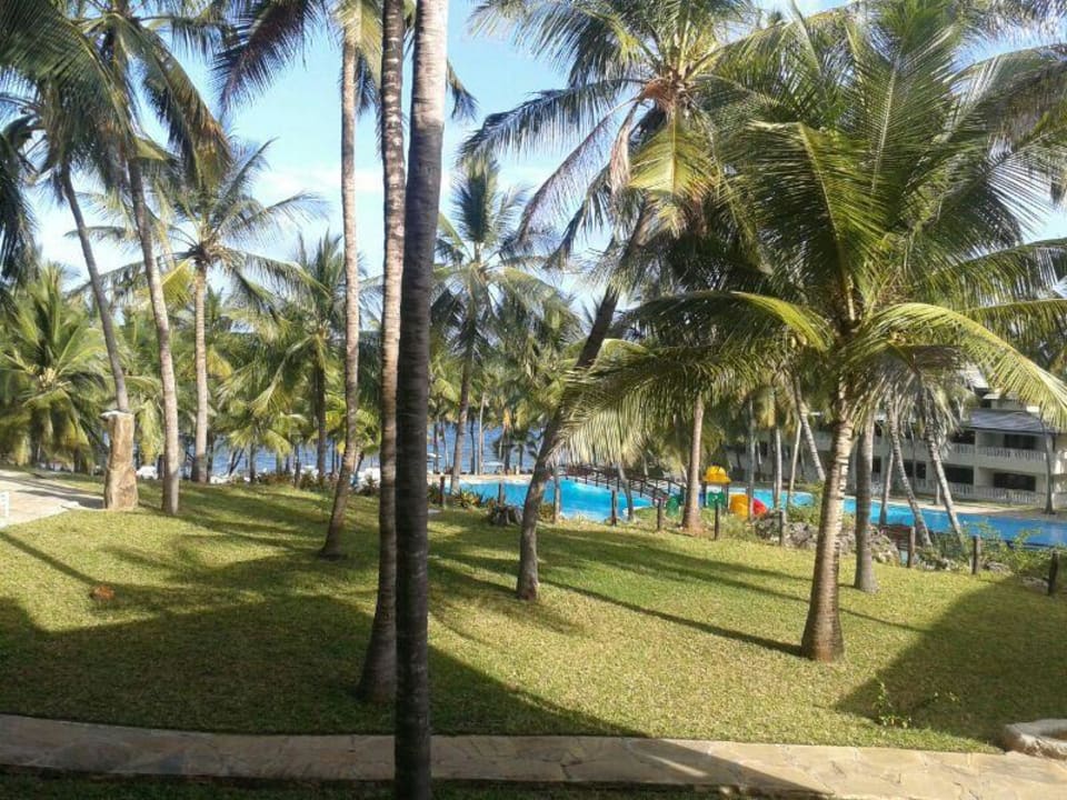 Blick vom Balkon PrideInn Flamingo Beach Resort & Spa