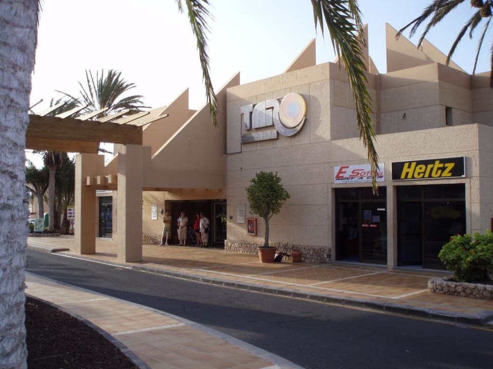 Hoteleingang SBH Hotel Taro Beach