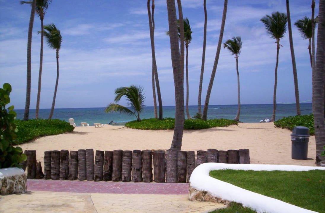 Blick auf den Strand Grand Sirenis Punta Cana Resort & Aquagames