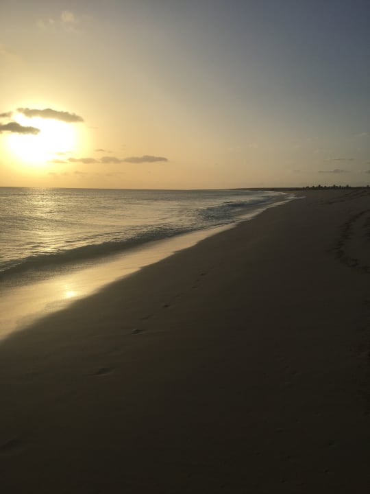 Beach Sonnenuntergang Hotel Riu Touareg