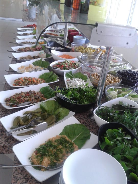 Vegestable table Hotel Aslan City Kleopatra