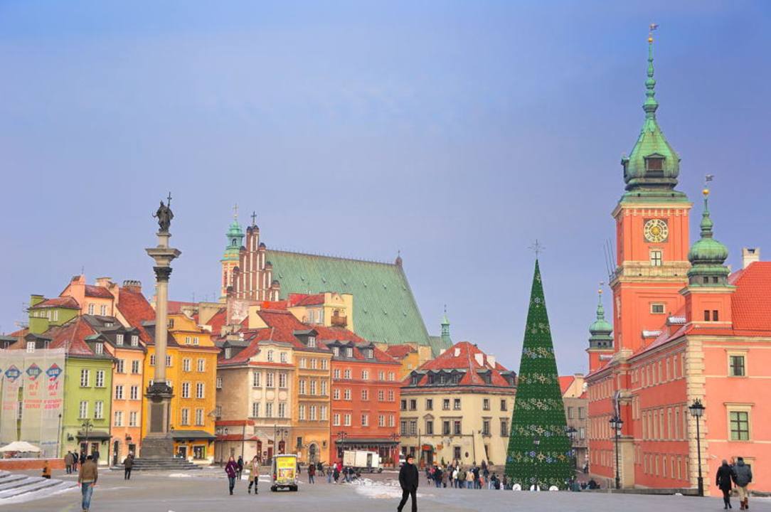 Blick auf Plac Zamkowy und Hotel Caslte Inn Hotel Castle Inn