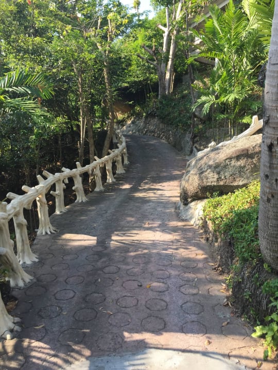 Steiler Weg Panviman Resort Koh Phangan