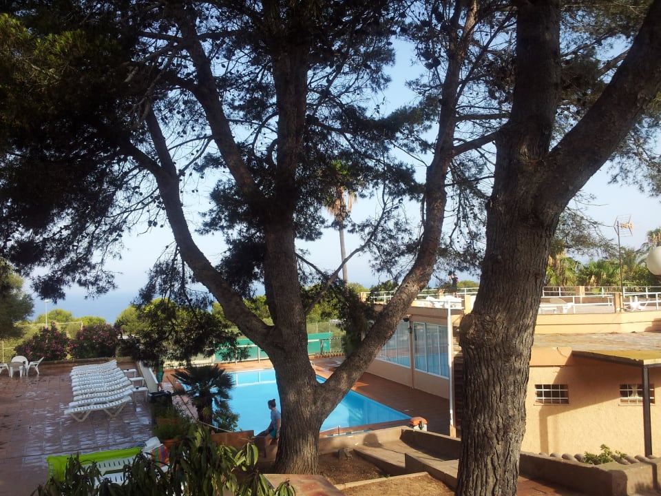 Blick auf mittleren Pool Sun Club Eldorado