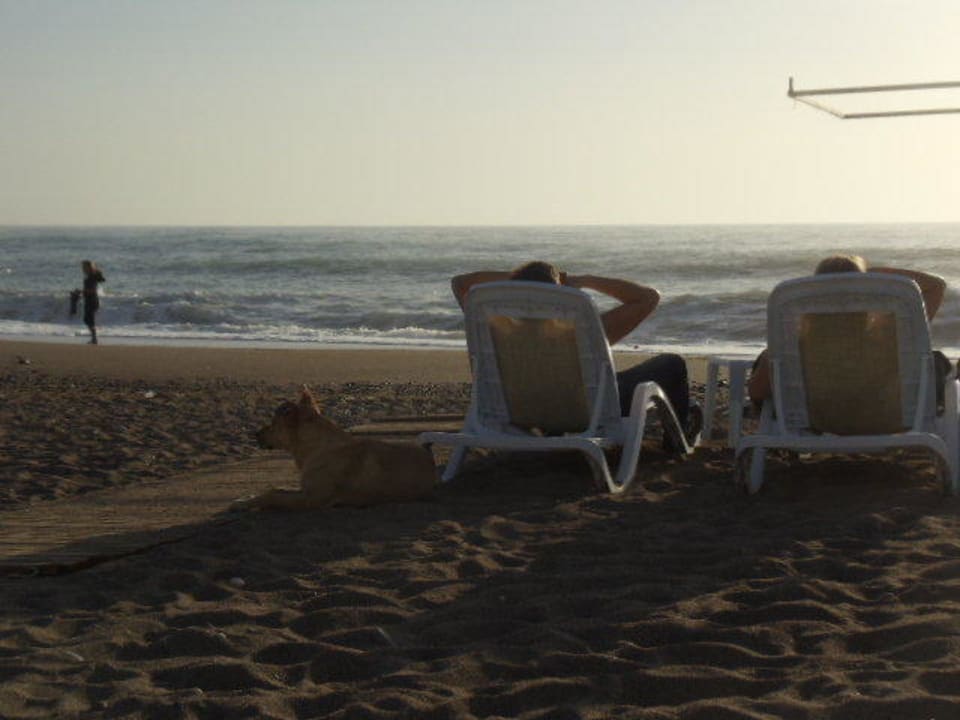 Am Strand werden keine liegen und schirme Karmir Resort & Spa