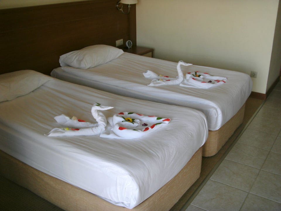 Schöne Handtuchfiguren Crystal Paraiso Aqua Collection