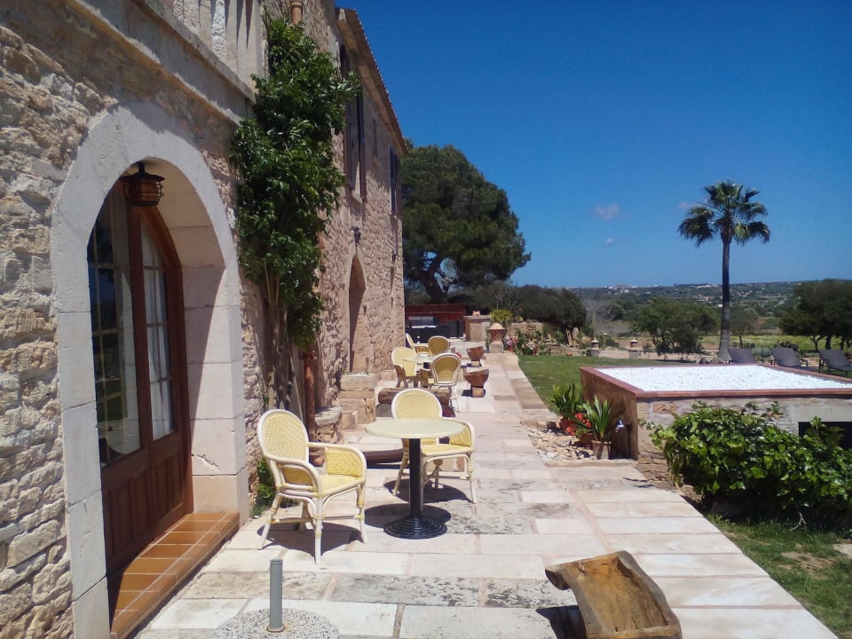 Terrasse Finca Es Carbó