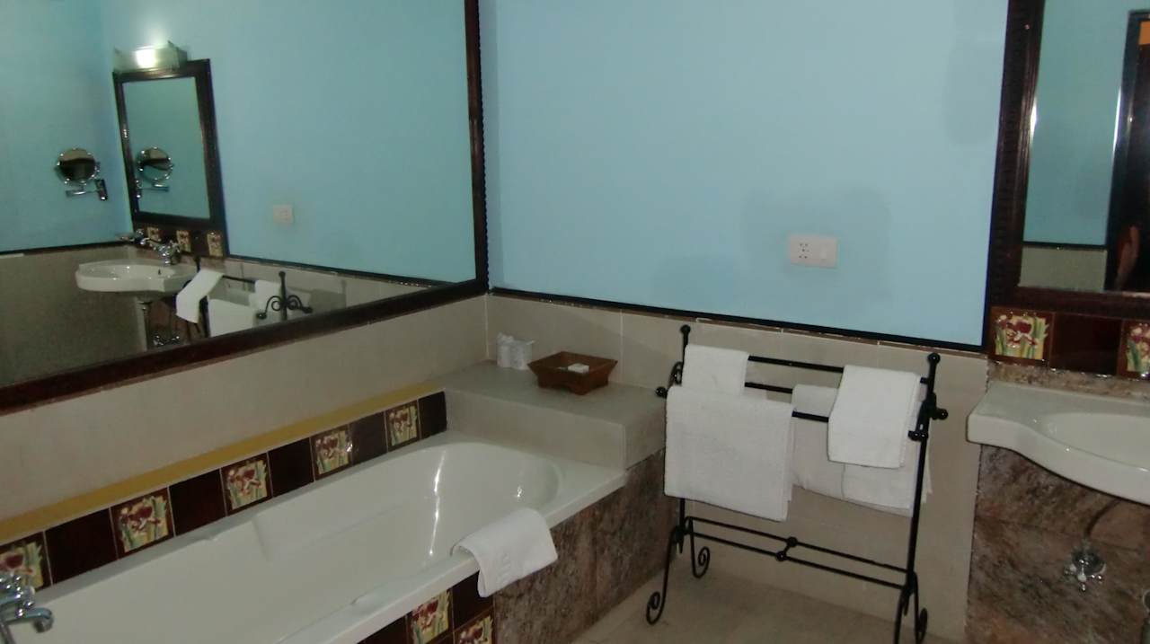 Badezimmer Hotel Ranbanka Palace