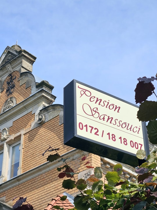 Außenansicht Pension Sanssouci