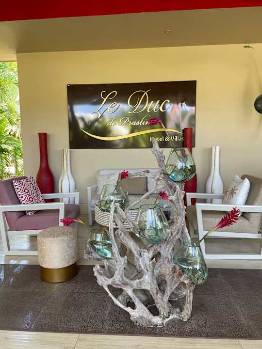 Lobby Hotel Le Duc de Praslin