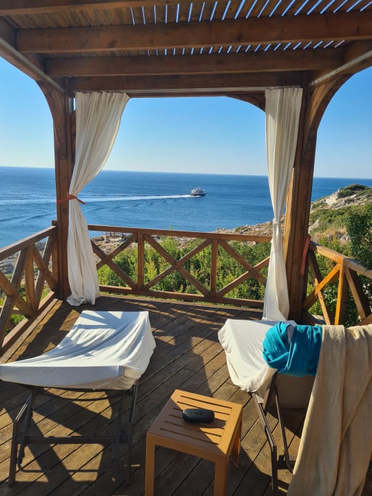 Ausblick Hotel Kalithea Horizon Royal